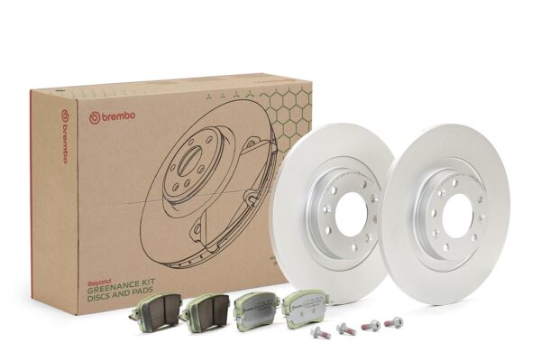 BREMBO Bremsesæt, skivebremser kt10050 290mm 12mm for VAUXHALL FIAT DS PEUGEOT TOYOTA CITROËN (DF-PSA)