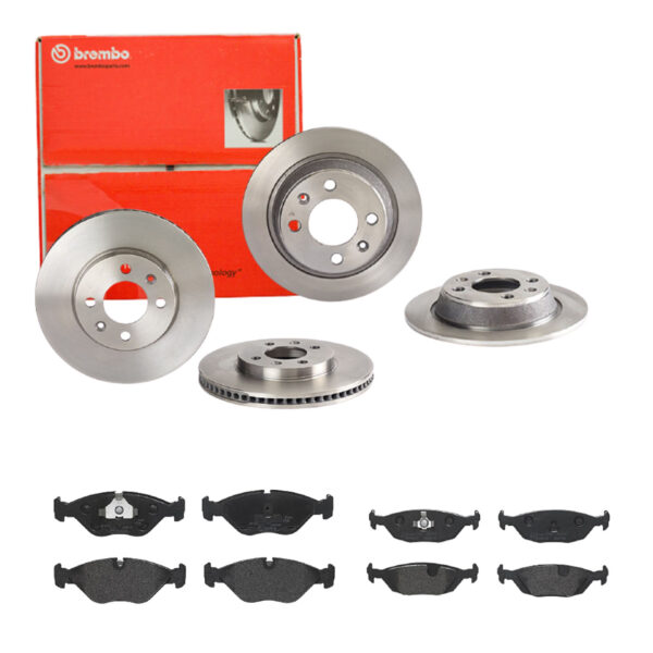 BREMBO Bremsesæt, skivebremser sg00000e5s bagaksel indvendig ventileret 258mm 9mm for VOLVO SAAB