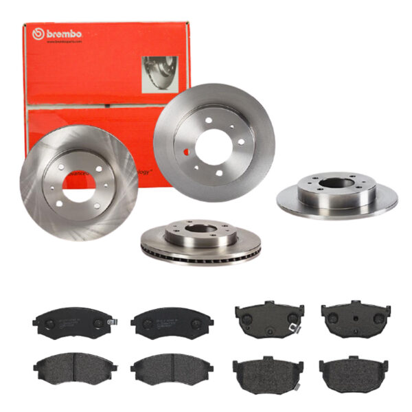 BREMBO Bremsesæt, skivebremser sg00000e6r foraksel fuld 257mm 10mm for HYUNDAI NISSAN DAEWOO KIA MAZDA HYUNDAI (BEIJING) KIA (DYK) SSANGYONG SUZUKI