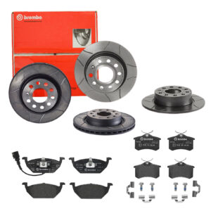 BREMBO Bremsesæt, skivebremser sg00000ecn foraksel lukket 253mm 10mm for CITROËN FORD ROEWE (SAIC) LANCIA ZHONGHUA (BRILLIANCE) PEUGEOT DS SKODA AUDI