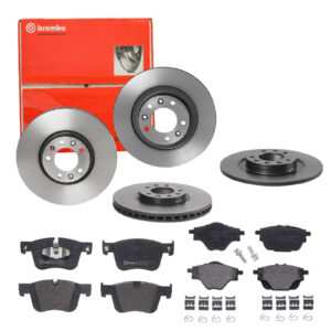 BREMBO Bremsesæt, skivebremser sg00000ecr bagaksel indvendig ventileret 304mm 12mm for CITROËN OPEL VAUXHALL PEUGEOT TOYOTA CITROËN (DF-PSA)