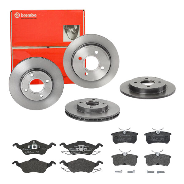 BREMBO Bremsesæt, skivebremser sg00000ecw bagaksel indvendig ventileret 258mm 22mm for FORD MAZDA FORD USA