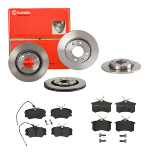 BREMBO Bremsesæt, skivebremser sg00000ecy foraksel fuld 266mm 10mm for CITROËN PEUGEOT MG (SAIC) ROEWE (SAIC) SKODA SEAT AUDI VW RENAULT EUROPESTAR NI