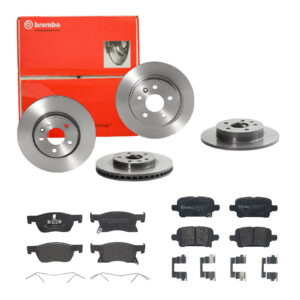 BREMBO Bremsesæt, skivebremser sg00000edb foraksel fuld 264mm 10mm for CHEVROLET (SGM) OPEL BUICK (SGM) VAUXHALL CHEVROLET