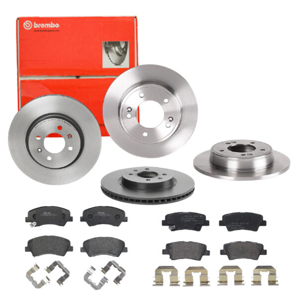 BREMBO Bremsesæt, skivebremser sg00000edd bagaksel indvendig ventileret 262mm 22mm for GEELY KIA HYUNDAI HYUNDAI (BEIJING) SSANGYONG KIA (DYK) EMGRAND