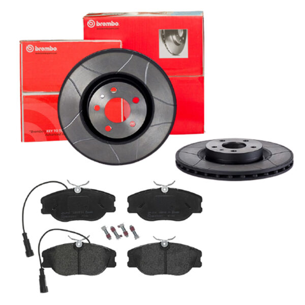 BREMBO Bremsesæt, skivebremser sk8k0f1yt7 foraksel lukket 284mm 22mm for OPEL LANCIA ALFA ROMEO FIAT