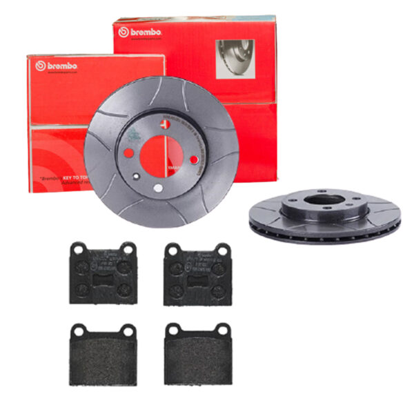 BREMBO Bremsesæt, skivebremser sk8k0f2rw5 foraksel lukket 239mm 20mm for SKODA VW AUDI SEAT VW (SVW)