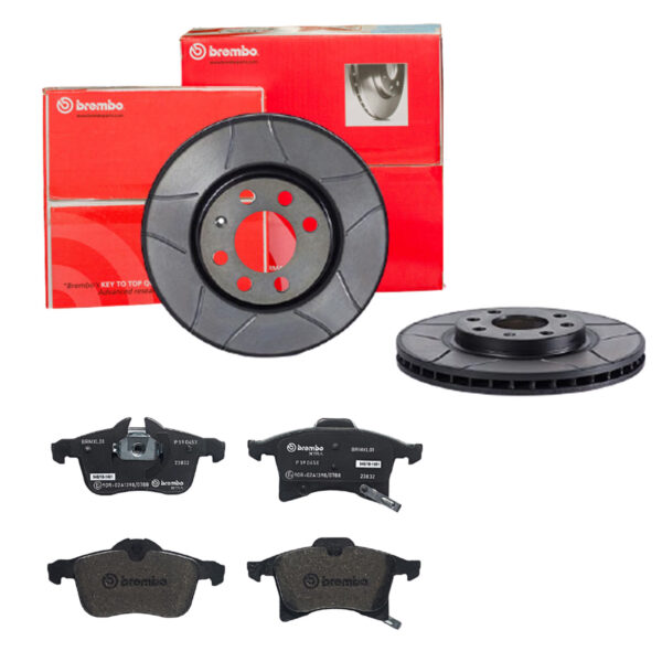 BREMBO Bremsesæt, skivebremser sk8k0f51u0 foraksel lukket 260mm 24mm for OPEL VAUXHALL GENERAL MOTORS SATURN AC