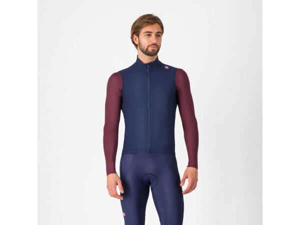 Castelli Espresso cykelvest belgian blue herre
