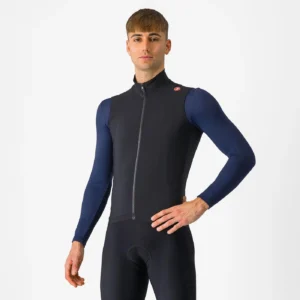 Castelli Espresso cykelvest light black herre