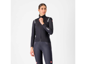 Castelli Perfetto RoS 3 cykeljakke light black/silver reflex dame