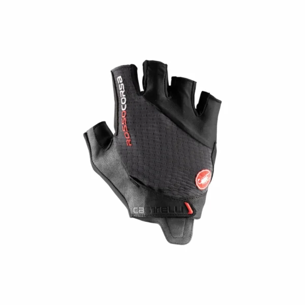 Castelli Rosse Corsa pro v sommer handske med korte fingere mørke grå