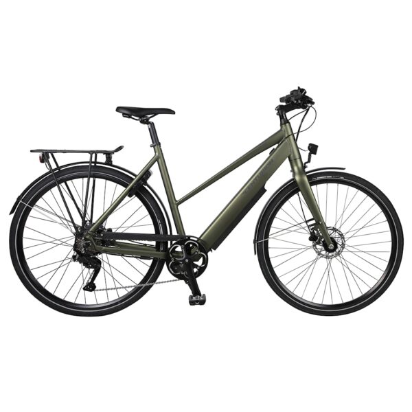 Centurion Urban E Dame 9 gear hydr. disc mat grøn-51 cm-7,8 ah (20-40 km)