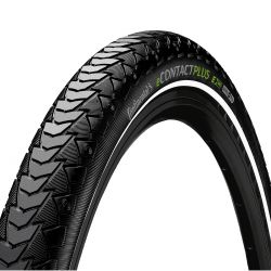 Continental Dæk Econtact Plus Full Black 50-406/20x2.00 Rigid Refl - Cykeldæk