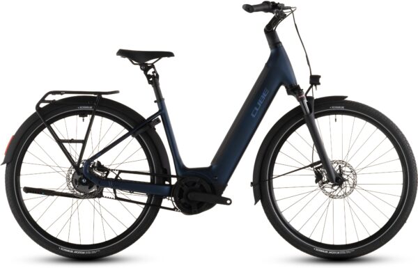 Cube SUPREME HYBRID DELUXE ONE 600 Wh indigoblue´n´switch Remtræk-54 cm