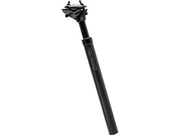 Ergotec SP-10.0 suspension sadelpind offset 15 mm Ø30,9 mm 350 mm lang safety level 5 sort