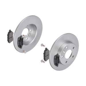 F.BECKER Bremsesæt, skivebremser 13810004 bagaksel fuld 264mm 9,8mm for VAUXHALL OPEL CHEVROLET HOLDEN GENERAL MOTORS KIA