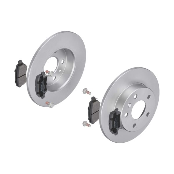 F.BECKER Bremsesæt, skivebremser 13810004 bagaksel fuld 264mm 9,8mm for VAUXHALL OPEL CHEVROLET HOLDEN GENERAL MOTORS KIA