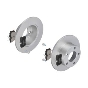 F.BECKER Bremsesæt, skivebremser 13810006 bagaksel fuld 245mm 10mm for PEUGEOT FORD LANCIA CITROËN VW AUDI FIAT VAG VW (FAW) SKODA (SVW)