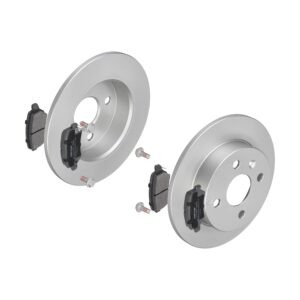 F.BECKER Bremsesæt, skivebremser 13810017 bagaksel fuld 240mm 10mm for VAUXHALL OPEL HOLDEN KIA