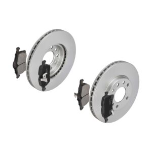 F.BECKER Bremsesæt, skivebremser 13810026 foraksel ventileret 280mm 24,8mm for CHEVROLET VAUXHALL OPEL