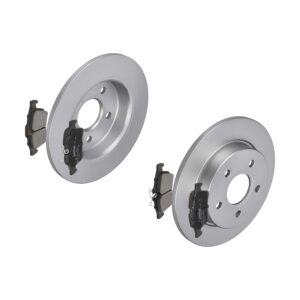 F.BECKER Bremsesæt, skivebremser 13810029 bagaksel fuld 265mm 11mm for PEUGEOT FORD VAUXHALL VOLVO GENERAL MOTORS MAZDA