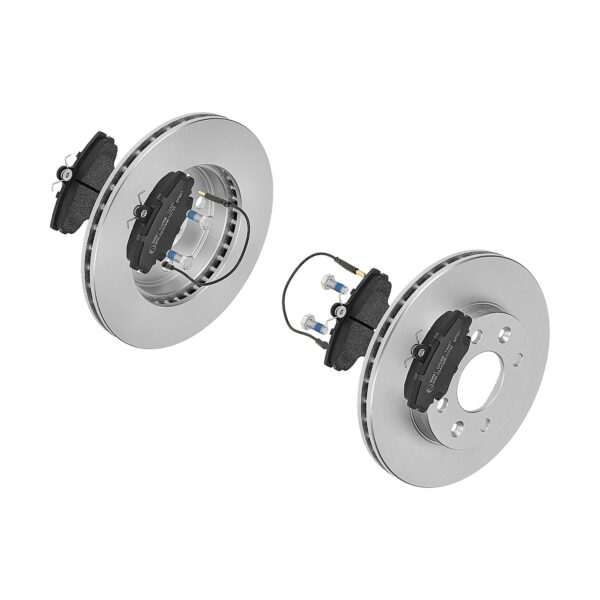 F.BECKER Bremsesæt, skivebremser 13810043 foraksel ventileret 238mm 20mm for NISSAN DACIA RENAULT