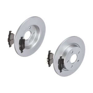 F.BECKER Bremsesæt, skivebremser 13810045 bagaksel fuld 280mm 11mm for PEUGEOT FORD VAUXHALL VOLVO GENERAL MOTORS MAZDA