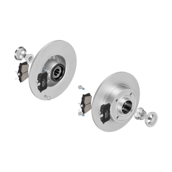 F.BECKER Bremsesæt, skivebremser 13810046 bagaksel fuld 240mm 8mm for DS FORD OPEL PEUGEOT VW AUDI SEAT LANCIA FIAT RENAULT RENAULT TRUCKS SKODA