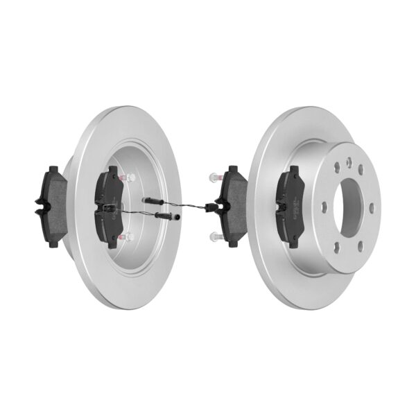 F.BECKER Bremsesæt, skivebremser 13810062 bagaksel fuld 298mm 20,2mm for MERCEDES-BENZ VW VAG