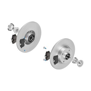 F.BECKER Bremsesæt, skivebremser 13810080 bagaksel fuld 270mm 10mm for DS FORD OPEL PEUGEOT VW AUDI SEAT LANCIA FIAT RENAULT RENAULT TRUCKS SKODA