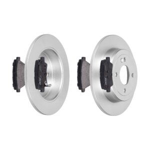F.BECKER Bremsesæt, skivebremser 13810094 bagaksel fuld 262mm 15,5mm for SSANGYONG KIA HYUNDAI