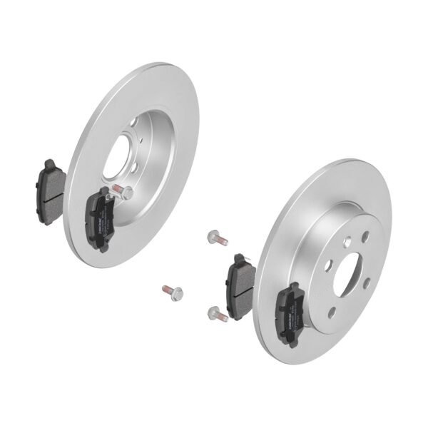 F.BECKER Bremsesæt, skivebremser 13810099 bagaksel fuld 264mm 15,3mm for OPEL VAUXHALL HOLDEN KIA