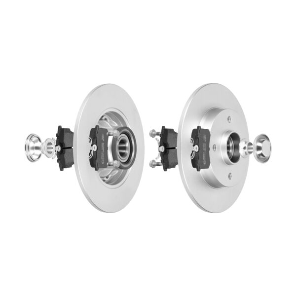 F.BECKER Bremsesæt, skivebremser 13810117 bagaksel fuld 249mm 9mm for PEUGEOT DS FORD OPEL AUDI VW SEAT LANCIA FIAT RENAULT RENAULT TRUCKS SKODA