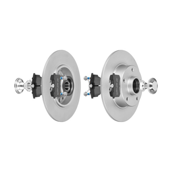F.BECKER Bremsesæt, skivebremser 13810152 bagaksel fuld 260mm 8mm for DS FORD OPEL PEUGEOT VW SEAT AUDI LANCIA FIAT RENAULT RENAULT TRUCKS SKODA