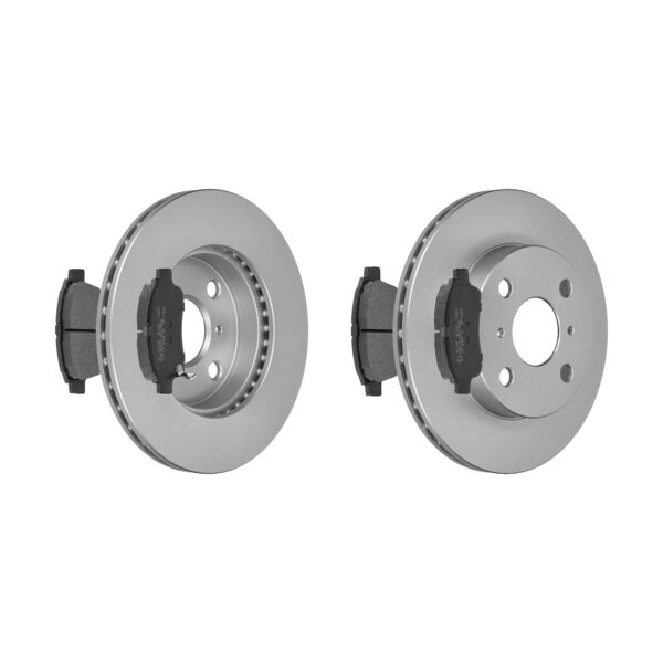 F.BECKER Bremsesæt, skivebremser 13810153 foraksel ventileret 235mm 17,9mm for TOYOTA