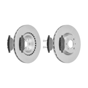 F.BECKER Bremsesæt, skivebremser 13810169 foraksel ventileret 284mm 22mm for PEUGEOT CITROËN OPEL VAUXHALL FIAT