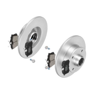 F.BECKER Bremsesæt, skivebremser 13810176 bagaksel fuld 226mm 10mm for PEUGEOT VAG VW SKODA