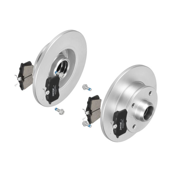 F.BECKER Bremsesæt, skivebremser 13810176 bagaksel fuld 226mm 10mm for PEUGEOT VAG VW SKODA