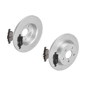F.BECKER Bremsesæt, skivebremser 13810178 bagaksel fuld 280mm 16,6mm for PEUGEOT FORD VAUXHALL VOLVO GENERAL MOTORS MAZDA