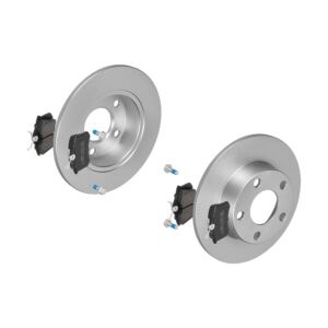 F.BECKER Bremsesæt, skivebremser 13810193 bagaksel fuld 255mm 15,5mm for PEUGEOT FORD LANCIA CITROËN VW VAG AUDI FIAT VW (FAW) SKODA (SVW)
