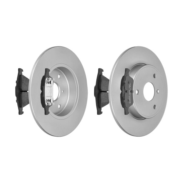 F.BECKER Bremsesæt, skivebremser 13810194 bagaksel fuld 274mm 11mm for VAUXHALL RENAULT NISSAN