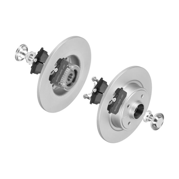 F.BECKER Bremsesæt, skivebremser 13810232 bagaksel fuld 274mm 11mm for DS PEUGEOT FORD OPEL AUDI VW SKODA SEAT RENAULT TRUCKS RENAULT LANCIA FIAT
