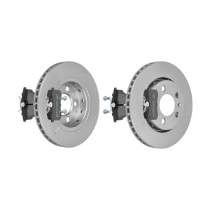 F.BECKER Bremsesæt, skivebremser 13810266 bagaksel ventileret 256mm 22mm for PEUGEOT FORD LANCIA CITROËN VW AUDI VAG FIAT VW (FAW) SKODA (SVW)