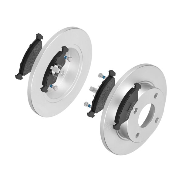 F.BECKER Bremsesæt, skivebremser 13810277 foraksel fuld 240mm 12mm for FORD MAZDA
