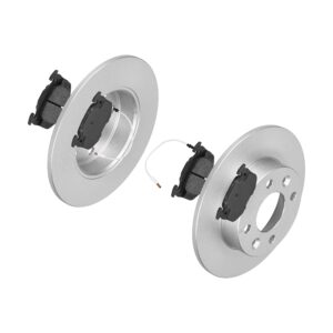 F.BECKER Bremsesæt, skivebremser 13810306 foraksel fuld 238mm 8,2mm for RENAULT