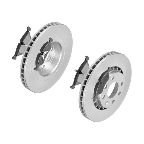 F.BECKER Bremsesæt, skivebremser 13810331 foraksel ventileret 256mm 24mm for VAUXHALL CHEVROLET OPEL DAEWOO