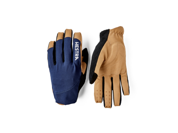 Hestra Spiro Long cykelhandsker navy/tan unisex