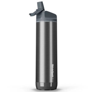 HidrateSpark Pro 21 Straw Smart Vandflaske med LED (620ml) Børstet Stål