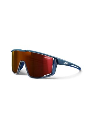 Julbo Edge cykelbriller - blå stel, spejllinse (M)